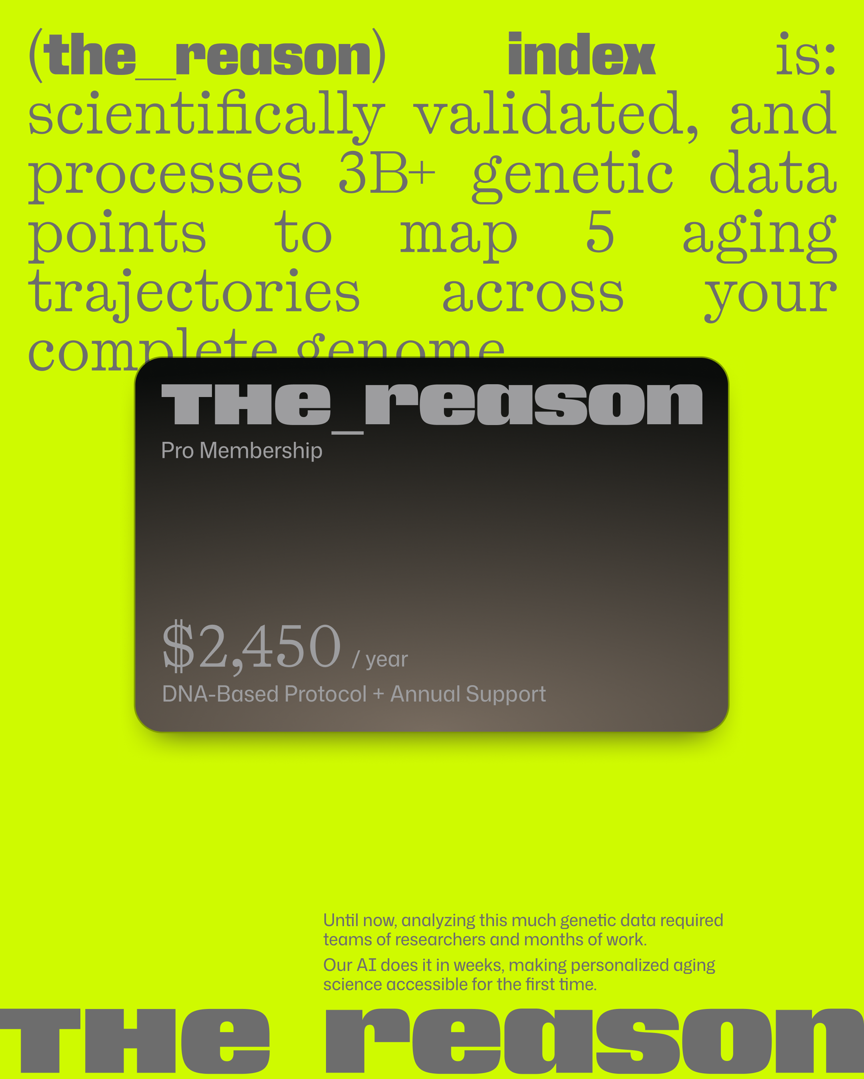 The Reason